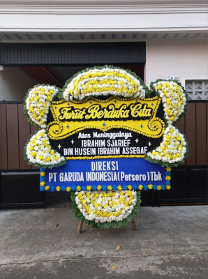 Papan Bunga Duka di Sungai Pinang Luar